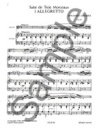 Benjamin Godard: Suite De Trois Morceaux Op.116 (noty na příčnou flétnu, klavír)
