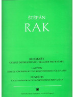 Štěpán Rak: Rozmary (cyklus instruktivních skladeb pro kytaru)