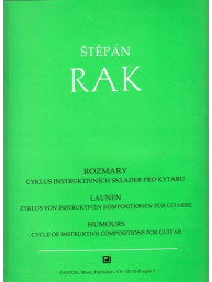 Štěpán Rak: Rozmary (cyklus instruktivních skladeb pro kytaru)
