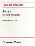Francis Poulenc: Sonata For Flute And Piano (noty na příčnou flétnu, klavír)