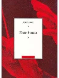 Erwin Schulhoff: Flute Sonata (noty na příčnou flétnu, klavír)