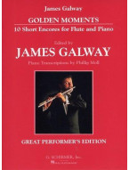 Golden Moments - 10 Short Encores For Flute And Piano (noty na příčnou flétnu, klavír)