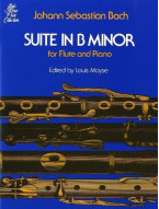 J.S. Bach: Suite In B Minor BWV 1067 (noty na příčnou flétnu, klavír)