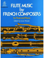 Flute Music By French Composers For Flute And Piano (noty na příčnou flétnu, klavír)