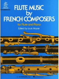 Flute Music By French Composers For Flute And Piano (noty na příčnou flétnu, klavír)