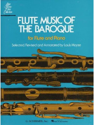 Flute Music Of The Baroque (noty na příčnou flétnu, klavír)
