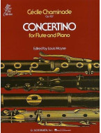 Cecile Chaminade: Concertino For Flute And Piano Op.107 (noty na příčnou flétnu, klavír)