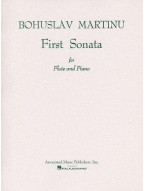 Bohuslav Martinů: First Sonata For Flute And Piano (noty na příčnou flétnu, klavír)