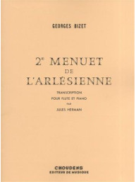 Georges Bizet: Menuet De L'Arlesienne No.2 (Flute/Piano) (noty na příčnou flétnu, klavír)