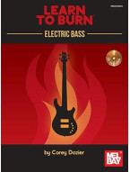 Learn To Burn: Electric Bass (noty, tabulatury na baskytaru) (+audio)
