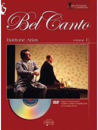 Bel Canto: Baritone Arias Volume 1 (noty na zpěv, baryton) (+DVD)