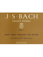 J.S. Bach: Organ Works Book 1 - Eight Short Preludes And Fugues (noty na varhany)
