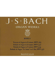 J.S. Bach: Organ Works Book 6 (noty na varhany)