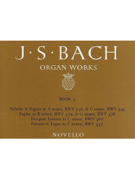 J.S. Bach: Organ Works Book 3 (noty na varhany)