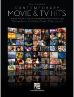 Contemporary Movie & TV Hits (noty na klavír, zpěv, akordy na kytaru)