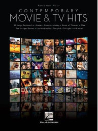 Contemporary Movie & TV Hits (noty na klavír, zpěv, akordy na kytaru)