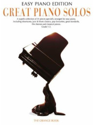 Great Piano Solos: The Orange Book - Easy Piano Edition (noty na klavír, zpěv, akordy na kytaru)
