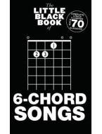 The Little Black Book Of 6-Chord Songs (akordy na kytaru, texty písní)