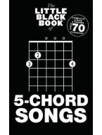 The Little Black Book Of 5-Chord Songs (akordy na kytaru, texty písní)