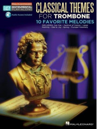 Easy Instrumental Play-Along: Classical Themes (noty na pozoun) (+audio)