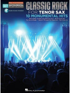 Easy Instrumental Play-Along: Classic Rock (noty na tenorsaxofon) (+audio)