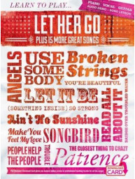 Learn To Play 'Let Her Go' Plus 15 More Great Songs (noty na klavír, zpěv, akordy na kytaru) (+audio)