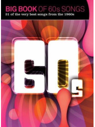 Big Book Of 60s Songs (noty na klavír, zpěv, akordy na kytaru)
