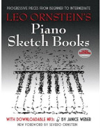 Leo Ornstein's Piano Sketch Books: Progressive Pieces From Beginner To Intermediate (noty na sólo klavír) (+audio)