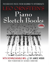 Leo Ornstein's Piano Sketch Books: Progressive Pieces From Beginner To Intermediate (noty na sólo klavír) (+audio)