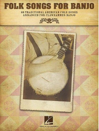 Folk Songs For Banjo: 40 Traditional American Songs (noty na banjo)