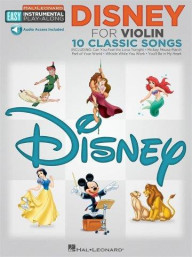 Easy Instrumental Play-Along: Disney (noty na housle) (+audio)