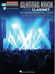 Easy Instrumental Play-Along: Classic Rock (noty na klarinet) (+audio)