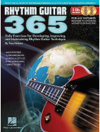 Rhythm Guitar 365: Daily Exercises For Developing, Improving And Maintaining Rhythm Guitar Technique (noty, tabulatury na kytaru) (+audio)