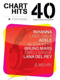 40 Chart-Hits Für Piano: In Leichten Arrangements (noty na snadný sólo klavír)