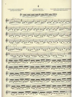 Otakar Ševčík: Škola houslové techniky op. 1, Sešit 1, 1. poloha