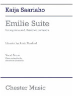 Kaija Saariaho: Emilie Suite - Vocal Score (noty na sopránový zpěv)