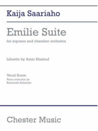 Kaija Saariaho: Emilie Suite - Vocal Score (noty na sopránový zpěv)