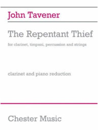 John Tavener: The Repentant Thief (Clarinet/Piano) (noty na klarinet, klavír)