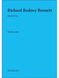 Richard Rodney Bennett: Partita (Typeset Full Score) (noty, kompletní partitura)