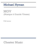 Michael Nyman: MGV (Musique A Grande Vitesse) - Study Score (noty, komorní soubor, orchestr)