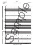 Michael Nyman: MGV (Musique A Grande Vitesse) - Study Score (noty, komorní soubor, orchestr)