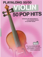 Playalong 50/50: Violin - 50 Pop Hits (noty na housle) (+audio)