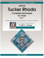 Janice Tucker Rhoda: Complete Technique For Viola - Book 1 (noty na violu)