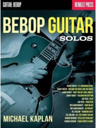 Michael Kaplan: Bebop Guitar Solos (noty, tabulatury na kytaru)