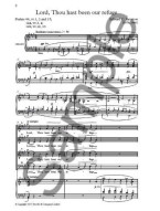 Edward Bairstow: Lord Thou Hast Been Our Refuge (Reengraved) (SATB) (noty na sborový zpěv, klavír) - SADA 5 ks