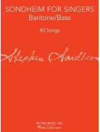 Sondheim For Singers: Baritone/Bass (noty na zpěv)
