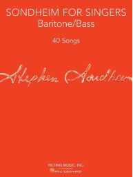 Sondheim For Singers: Baritone/Bass (noty na zpěv)