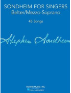 Sondheim For Singers: Belter/Mezzo-Soprano (noty na zpěv)