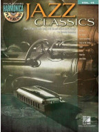 Harmonica Play-Along 15: Jazz Classics (noty na harmoniku) (+audio)