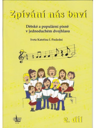 Iveta Poslední: Zpívání nás baví 2 - Lidové písně v jednoduchém dvojhlasu (+CD)